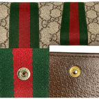 Gucci Ophidia GG Continental Wallet Sherry Line Supreme Long — view 5
