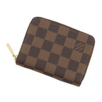 Louis Vuitton Coin Case Damier Ebene Zippy Purse Wallet