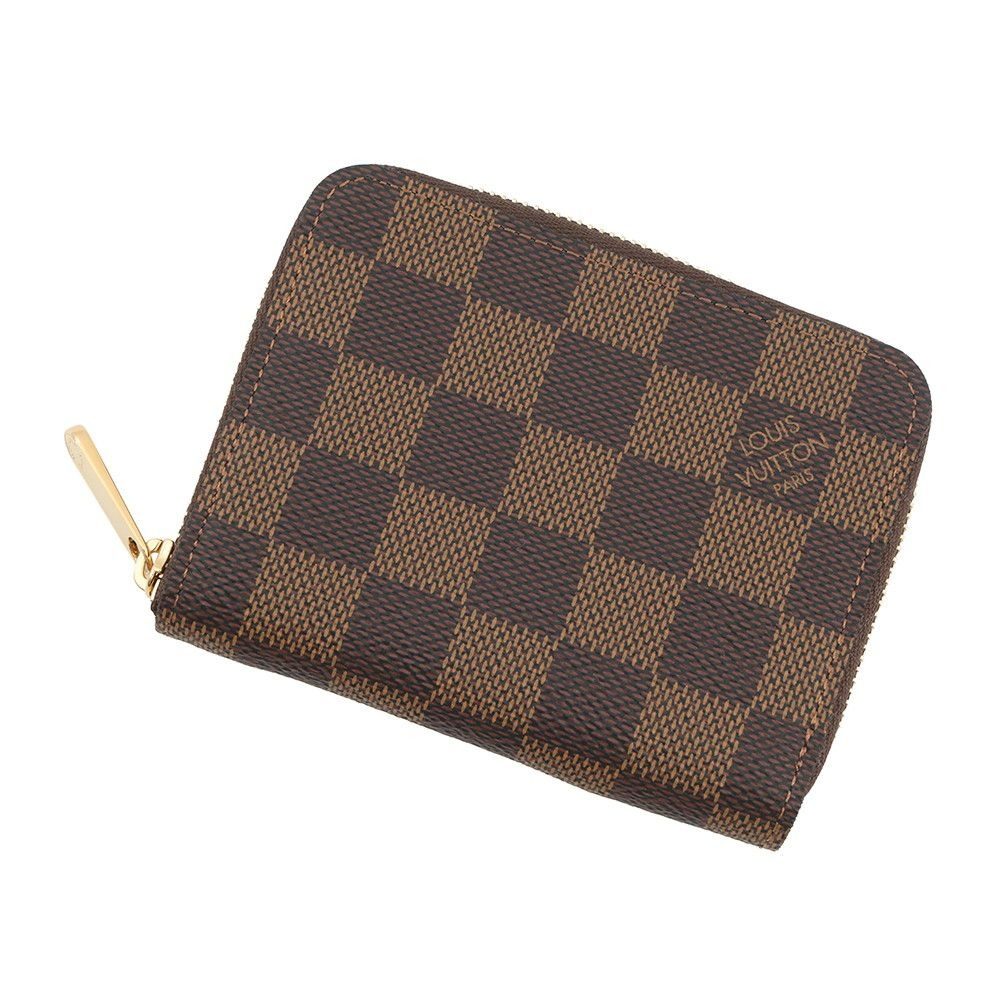 Louis Vuitton Coin Case Damier Ebene Zippy Purse Wallet