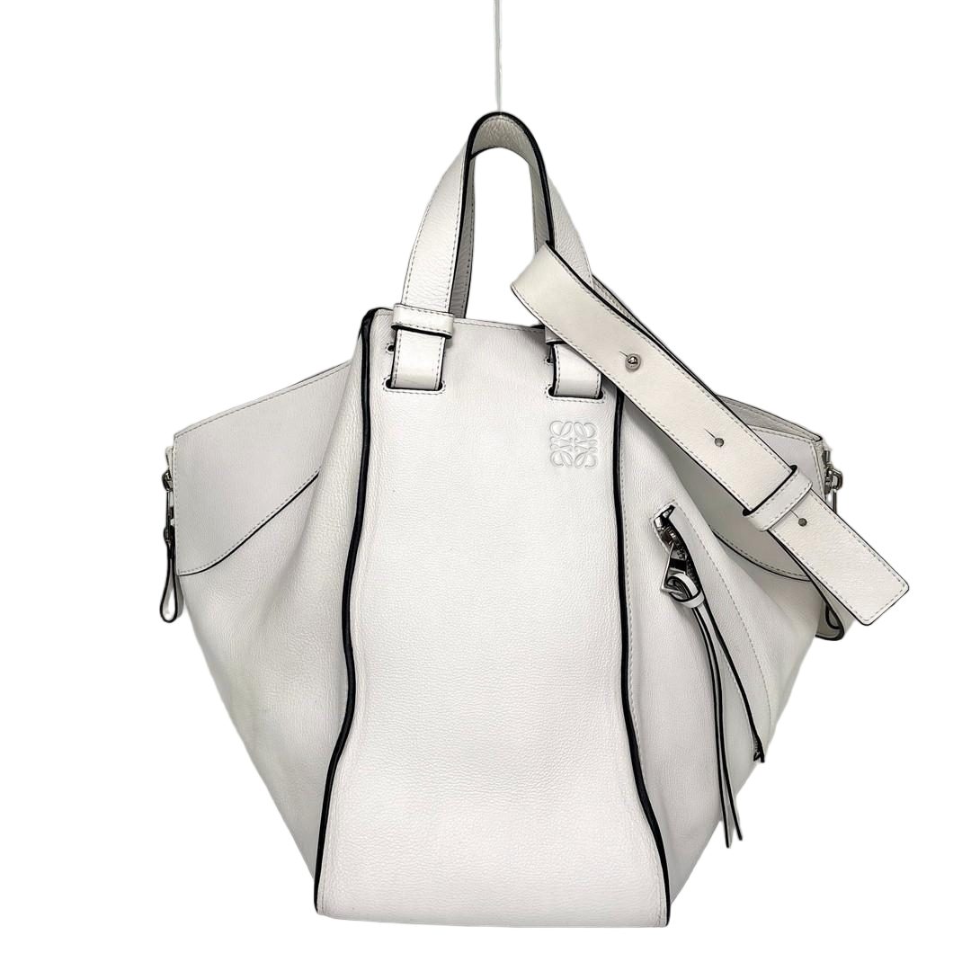 Loewe Hammock Handbag White