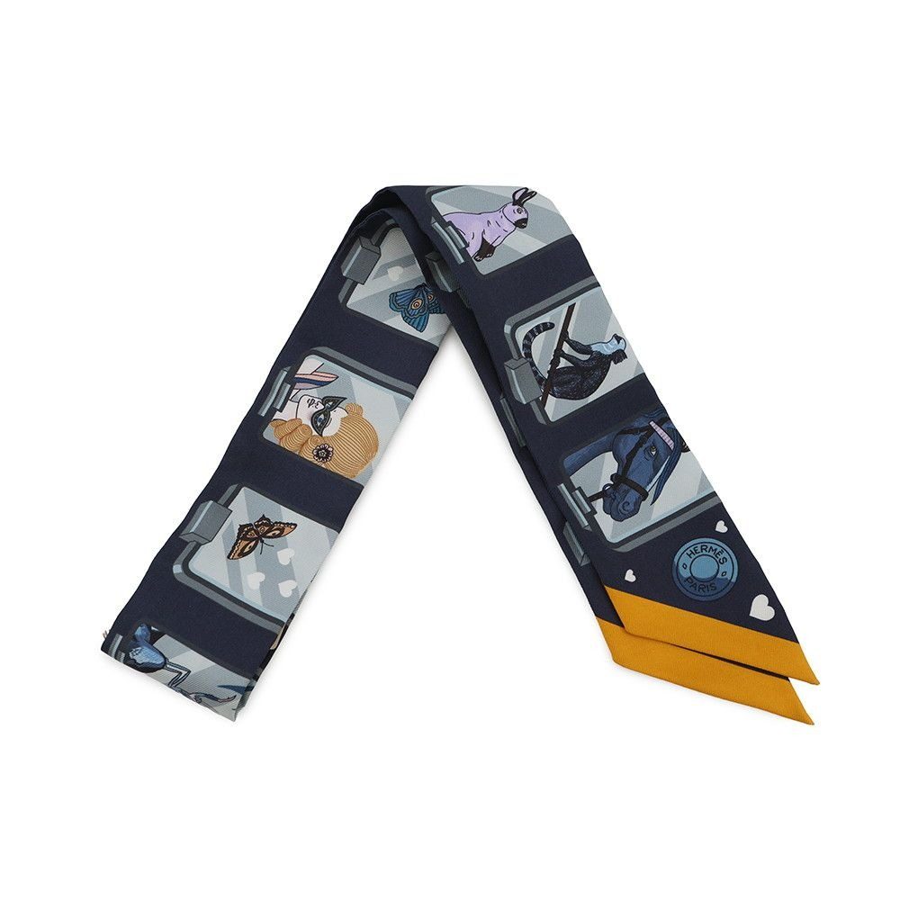 Hermes Scarf Twill Story Silk
