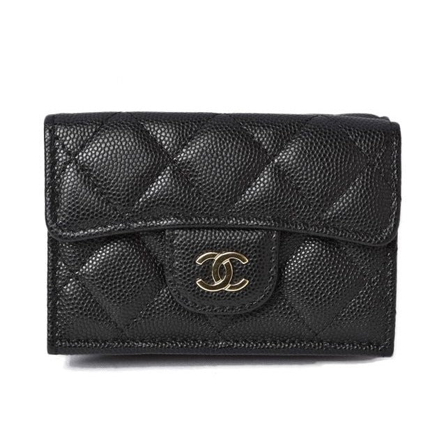 Chanel Mini Wallet Compact Trifold