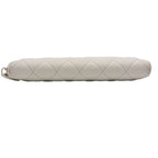 Chanel Zip Around Quilted Caviar Leather White — view 4