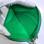 Hermes Coin Case Green Mint Purse Leather Chevre — view 3