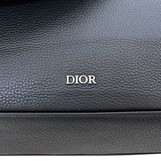 Christian Dior Messenger Bag Black Homme Saddle — view 7