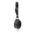 Hermes Collier de Chien Anno Bag Charm Epsom Black Silver