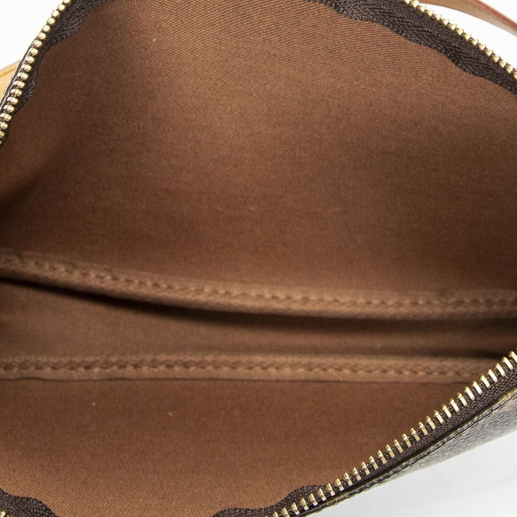 Louis Vuitton Pochette Brown Monogram Canvas — view 9