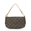 Louis Vuitton Pochette Brown Monogram Canvas