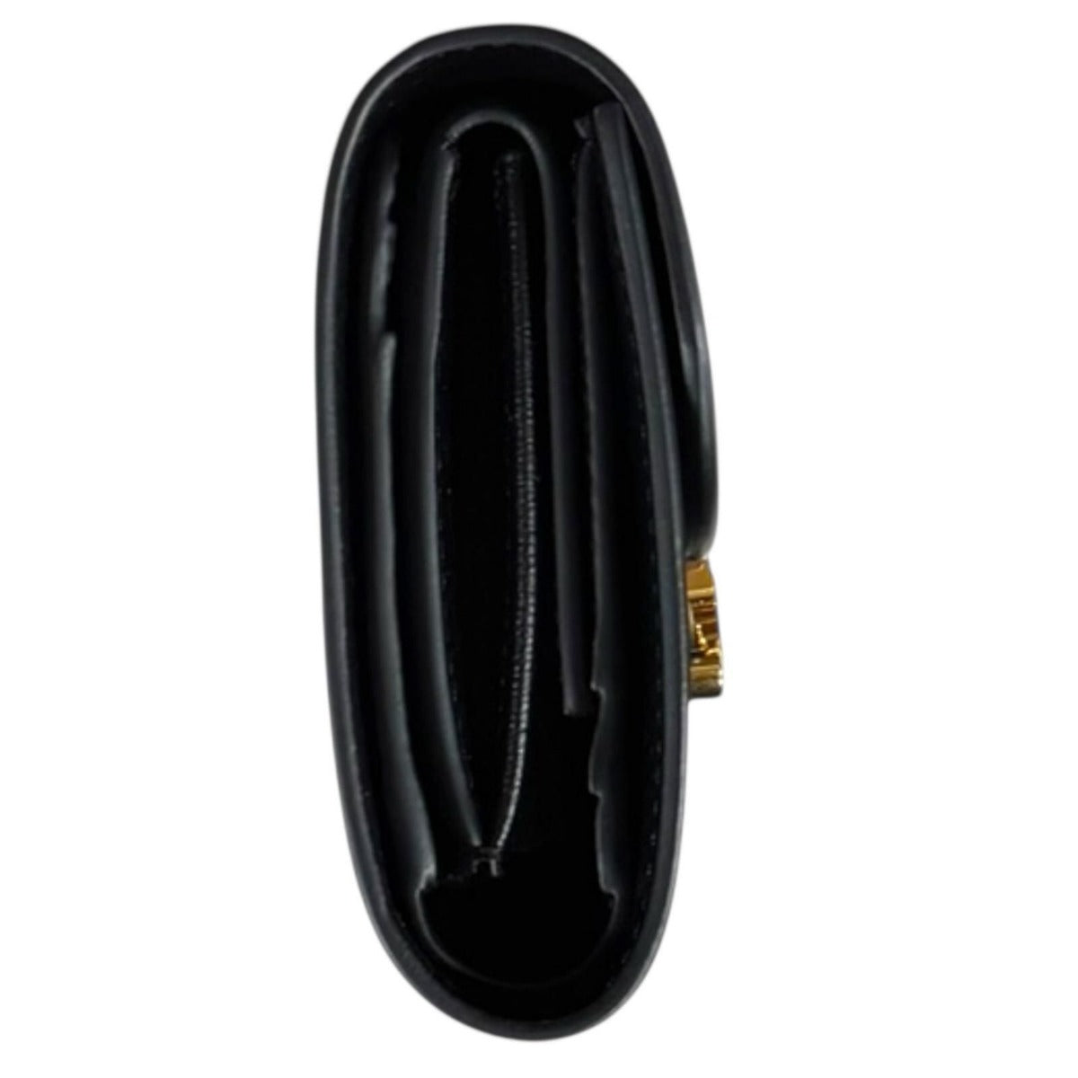 Celine Small Flap Wallet Triomphe Trifold Patent Leather — view 3