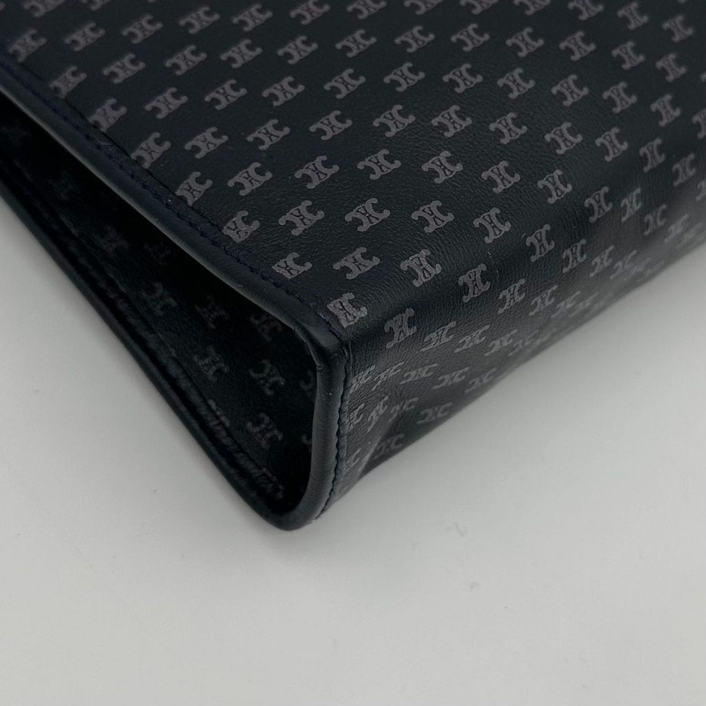 Celine Macadam Handbag Black — view 8