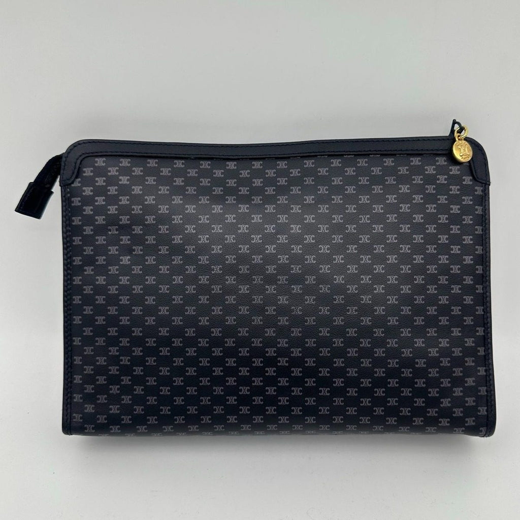Celine Macadam Handbag Black
