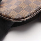 Louis Vuitton Shoulder Bag Pochette Bosfoll Canvas Leather — view 9