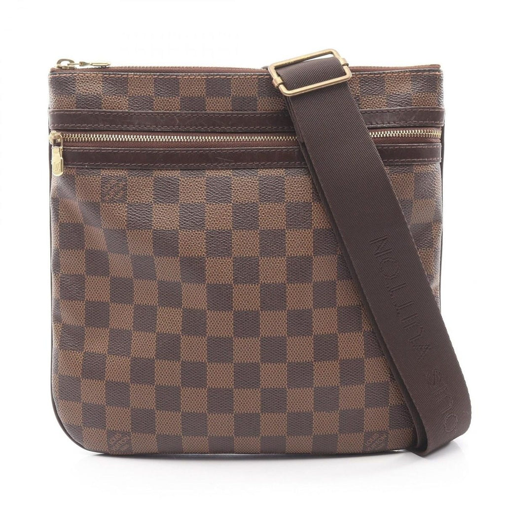 Louis Vuitton Shoulder Bag Pochette Bosfoll Canvas Leather