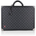 Louis Vuitton Monogram Eclipse Coteville 50 Personal Trunk Case Bag Black