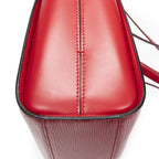 Louis Vuitton Duplex Red Epi Shoulder Bag — view 8