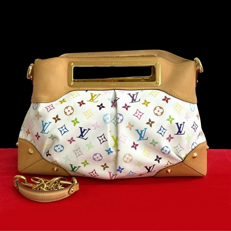 Louis Vuitton Judy GM Monogram Multicolor Leather 2-Way Shoulder Bag
