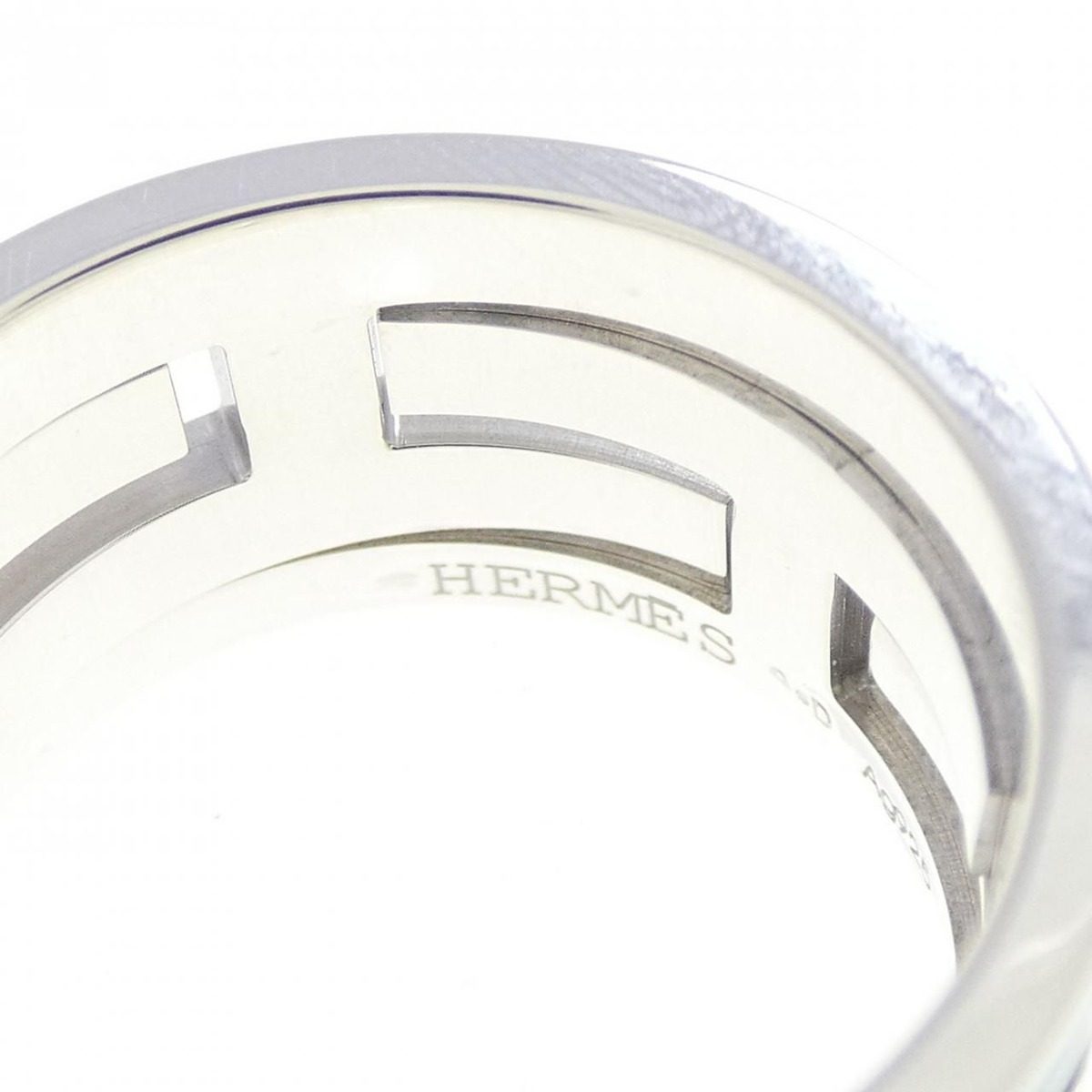 Hermes M-Bh Ring Silver