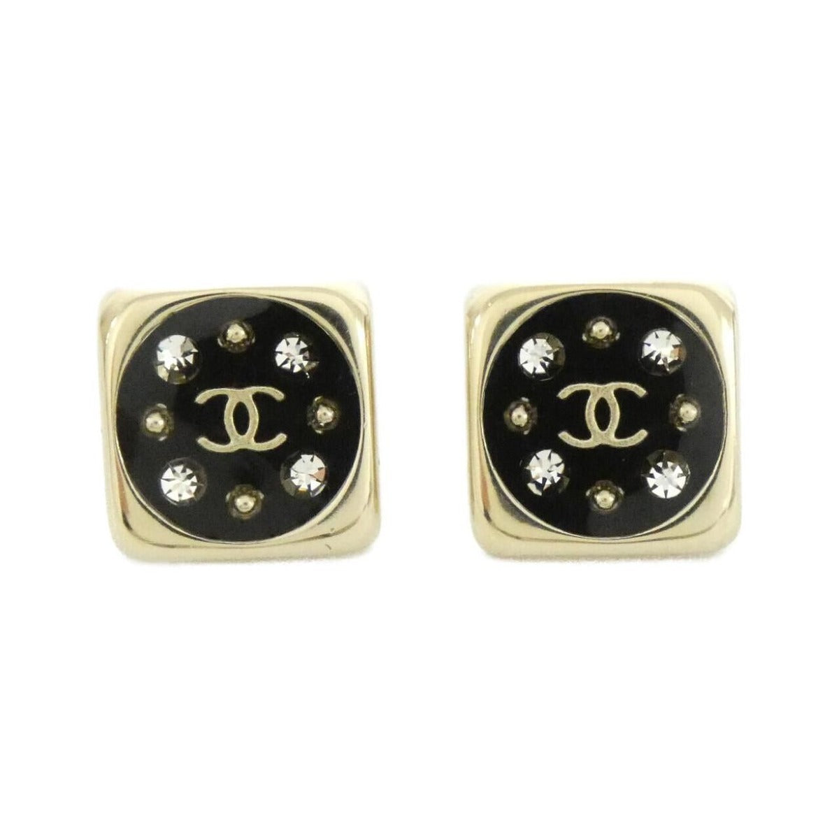 Chanel Earrings Black