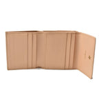 Chanel Foldable Wallet Double Hook Coco Mark Beige — view 4