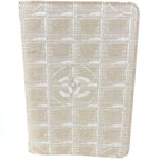 Chanel Notebook Cover Logo Nylon Canvas Beige — view 2