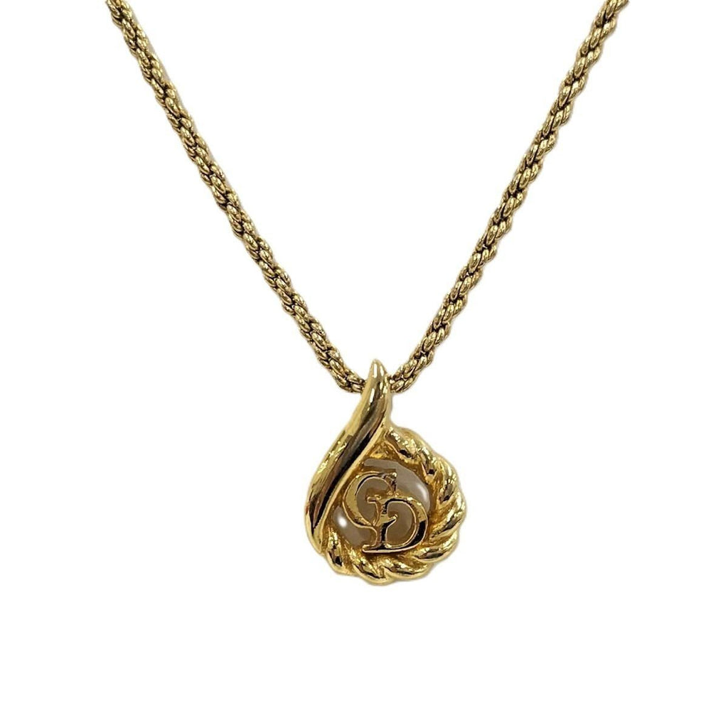 Dior Necklace Plated Gold