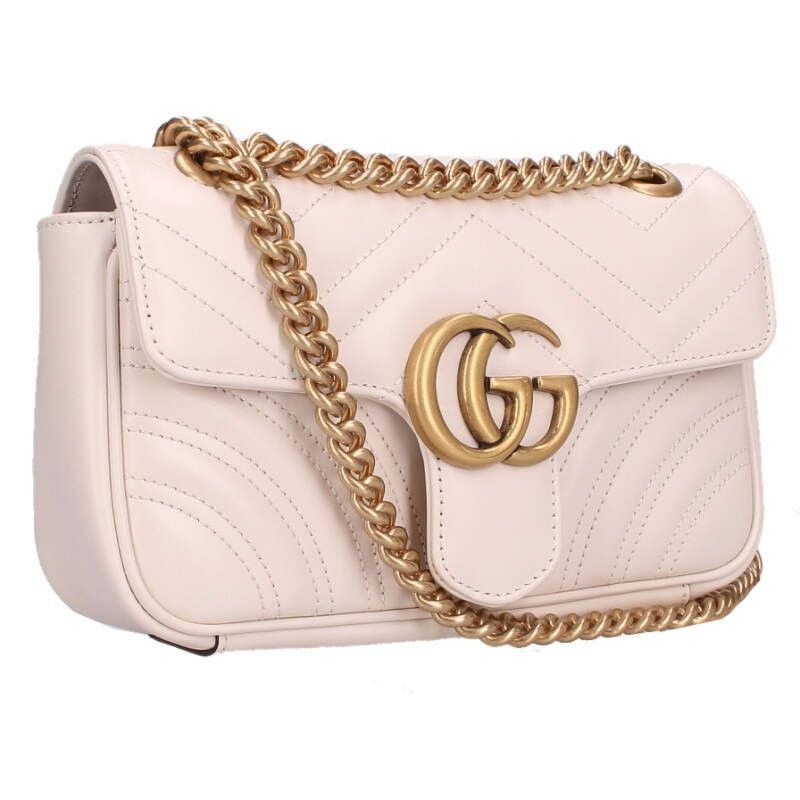 Gucci GG Marmont Leather Chain Shoulder Bag