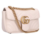 Gucci GG Marmont Leather Chain Shoulder Bag