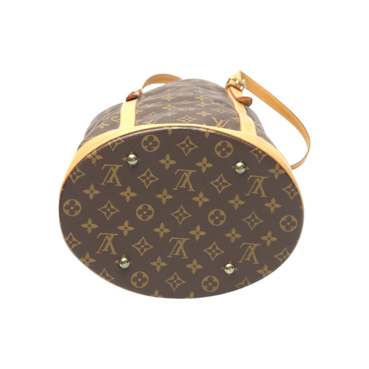 Louis Vuitton Monogram Bucket GM Tote Bag — view 5