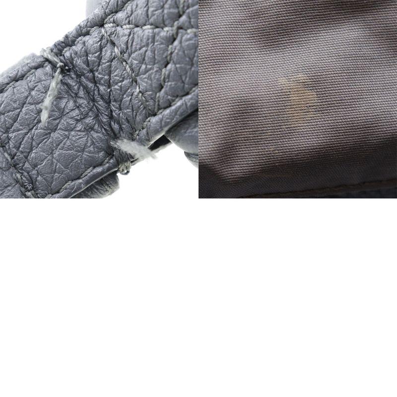 Bottega Veneta Intrecciato Calf Gray Backpack Daypack — view 8
