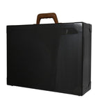 Hermes Espace GM Attache Case Carbon And Leather Black Trunk — view 2