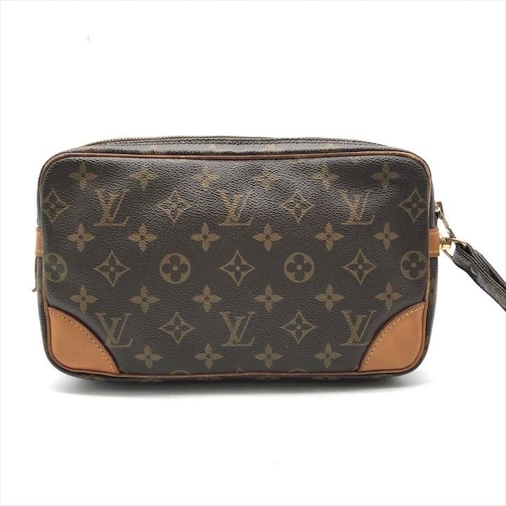 Louis Vuitton Monogram Marly Dragonne Second Pouch Purse — view 2