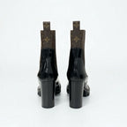 Louis Vuitton Star Trail Line Monogram Boots Short Shoes Leather Brown — view 5