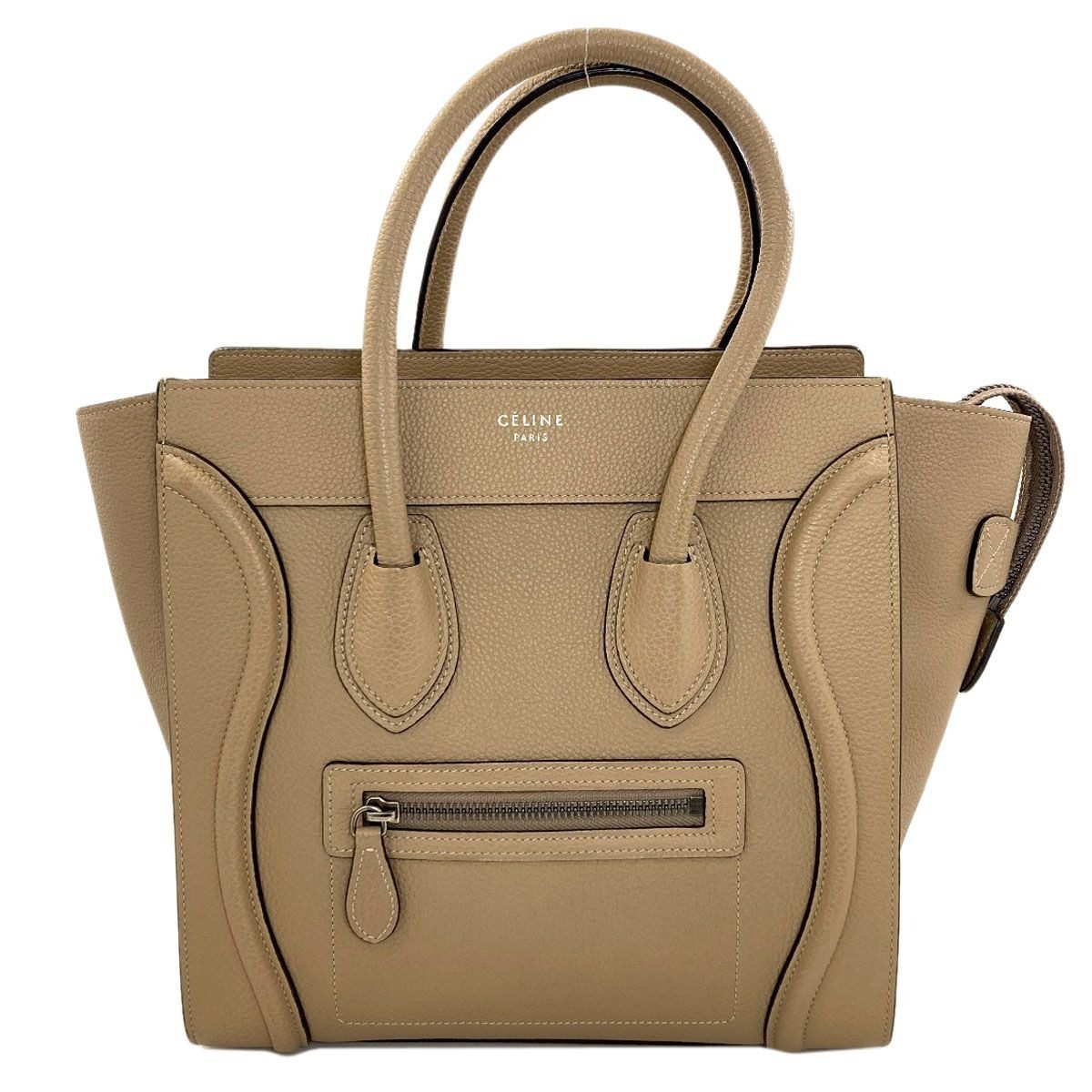 Celine Luggage Micro Handbag Calf