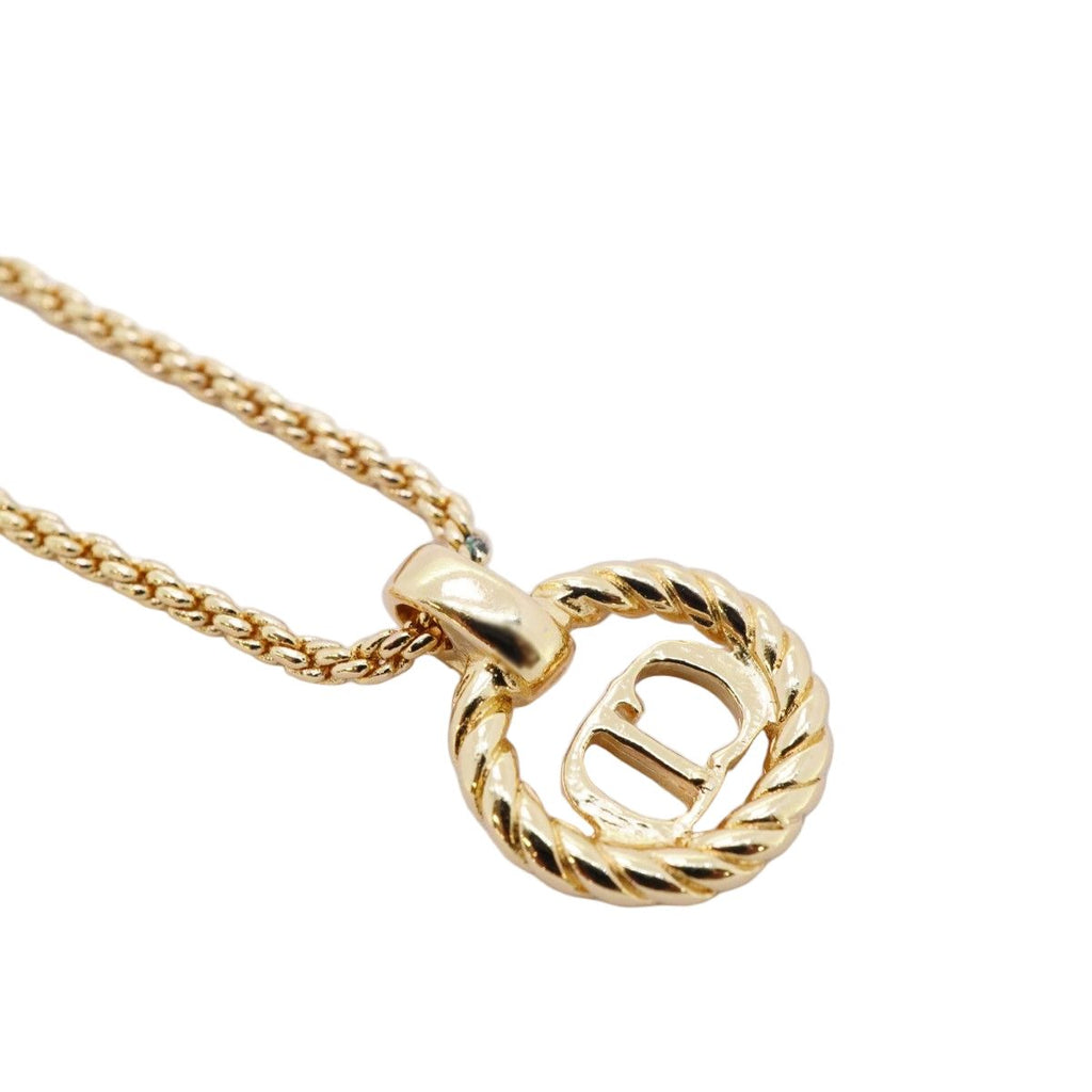 Dior Necklace CD Logo Gold Plated — view 2