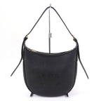 Celine Cuir Triomphe Eloise Small Leather 2-Way Shoulder Bag Black — view 4