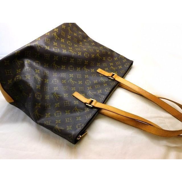 Louis Vuitton Tote Cabas Mezzo Monogram Shoulder Bag 8C — view 2