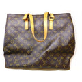 Louis Vuitton Tote Cabas Mezzo Monogram Shoulder Bag 8C