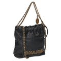Chanel 22 Mini Cutout Logo Caviar Leather Chain Shoulder Bag