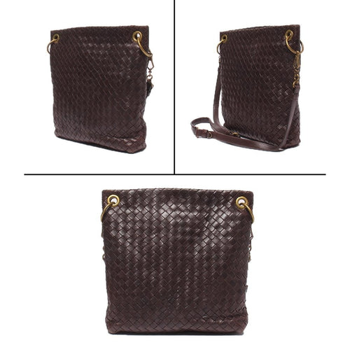 Bottega Veneta Shoulder Bag Crossbody Intrecciato Women's Bottega Veneta