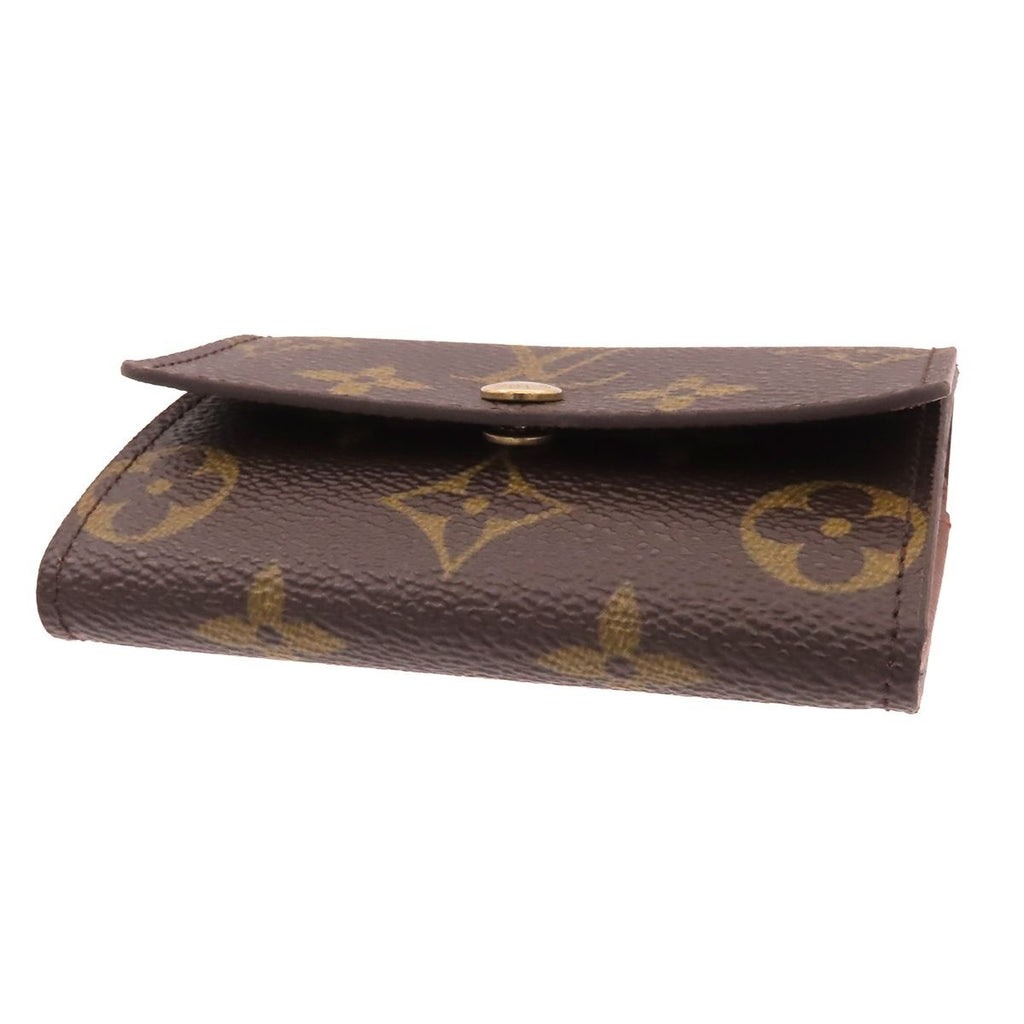 Louis Vuitton Porte Monnaie Plastic Coin Purse Brown Monogram Canvas — view 3