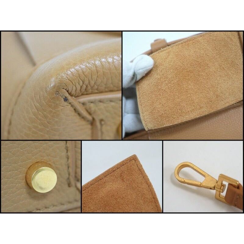 Bottega Veneta Mini Arco 2-Way Bag Leather Camel Gold — view 8