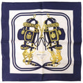 Hermes Pocket Chiff Carre 45 Petit Brides De Gala Silk Multicolor Scarf
