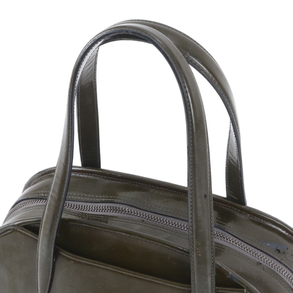 Loewe Padlock Leather Handbag Tote Brown — view 2