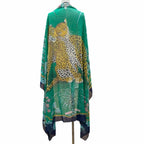 Hermes Vintage Pareo Jungle Love Cotton Shawl Multi Scarf — view 3