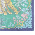 Hermes Vintage Pareo Jungle Love Cotton Shawl Multi Scarf — view 7