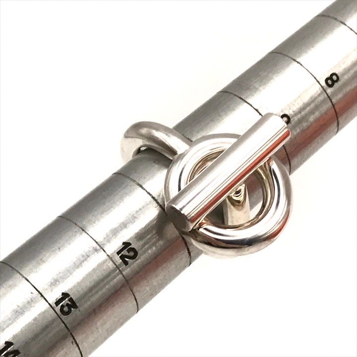 Hermes Chien Ring Silver — view 7