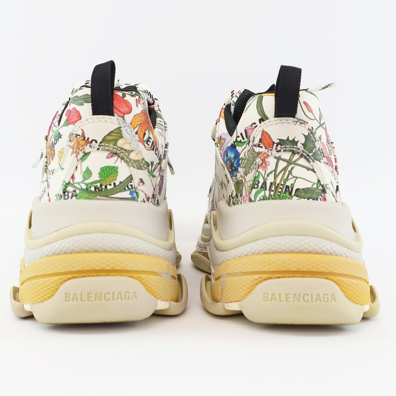 Gucci Balenciaga Hakka Project Triple S Flora Print Size — view 6