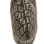Fendi Square Flat Crossbody Brown Zucchino Canvas — view 7