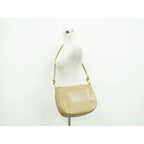 Dior Leather Shoulder Bag Beige — view 6