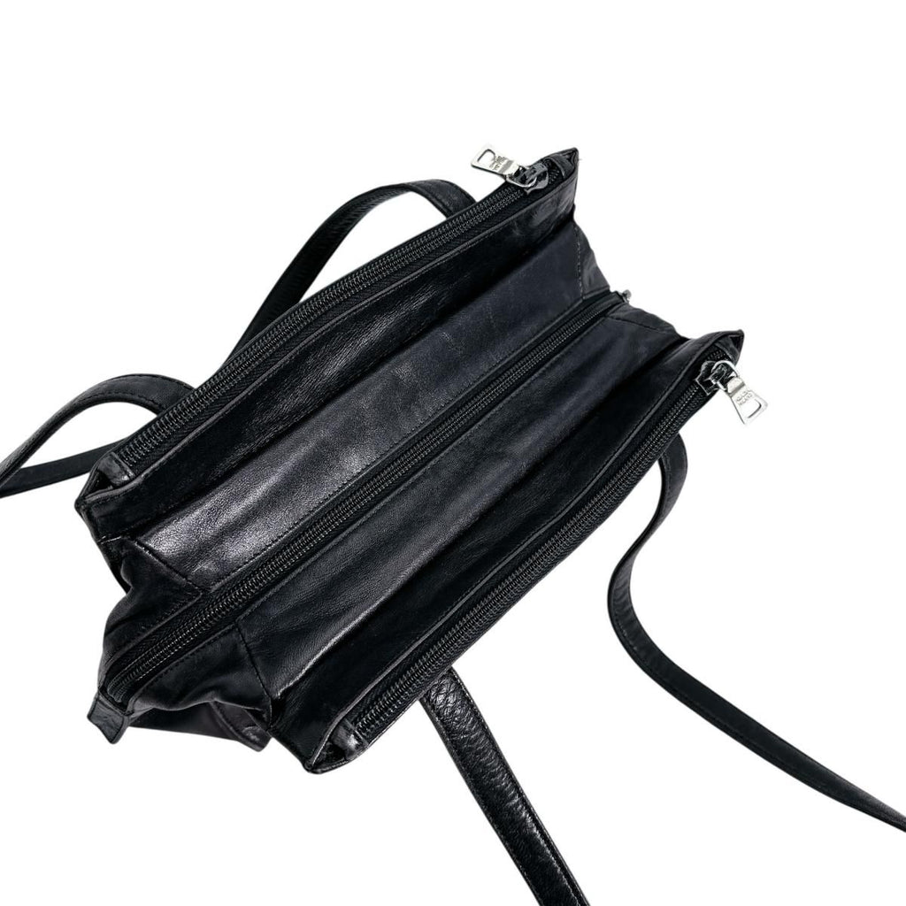 Prada Tote Bag Logo Shape Pressed Black — view 9